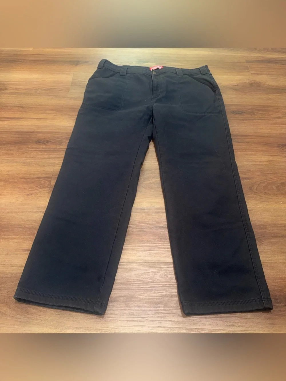 Coleman Men Pant 40X32 Gray Straight Leg Chino Mid Rise Casual Outdoor Relaxed